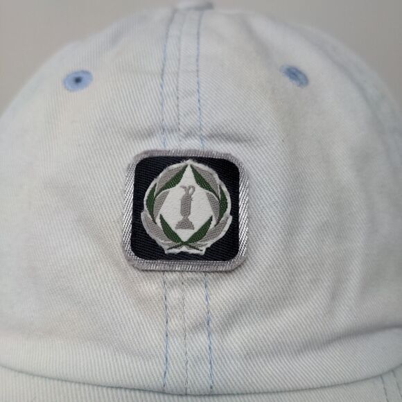 American Needle Men's Slideback Hat Light Blue Adjustable Embroidered Logo - Picture 4 of 12